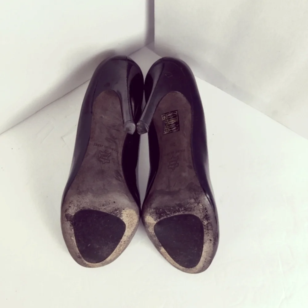 Kurt Geiger Black Patent Leather Stiletto Pumps 4